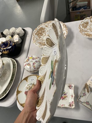 Lot 324 - A selection of ceramics including Meissen and Royal Crown Derby.
