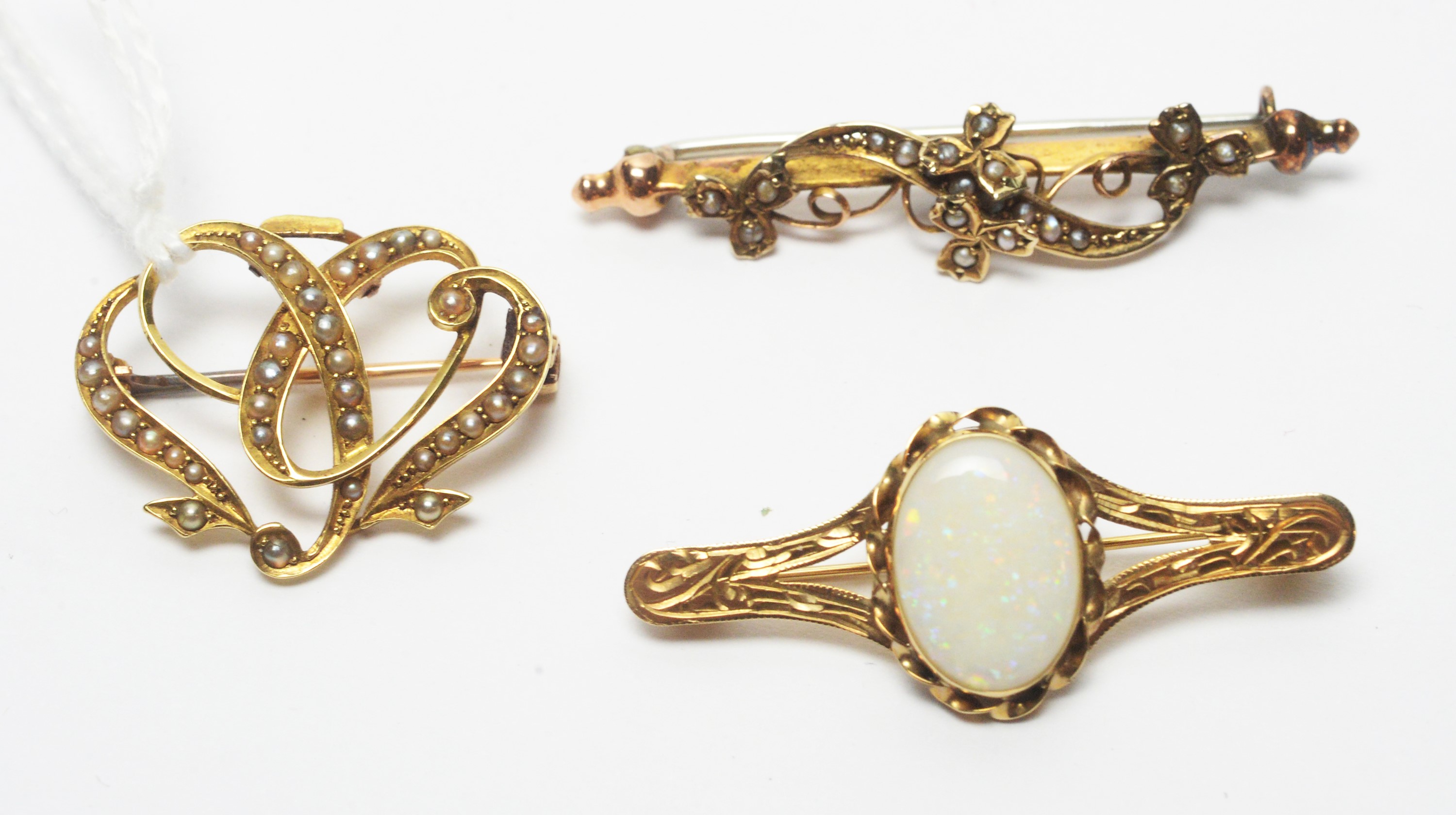 Lot 200 Three brooches