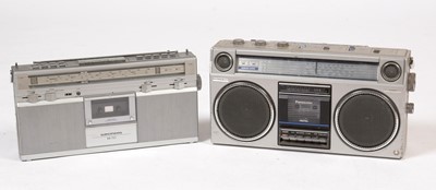 Lot 774 - Two radio cassette recorders