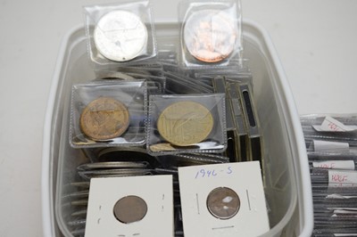 Lot 219 - A large selection of mainly British and other coinage