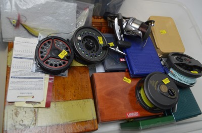 Lot 280 - A good selection of fishing equipment
