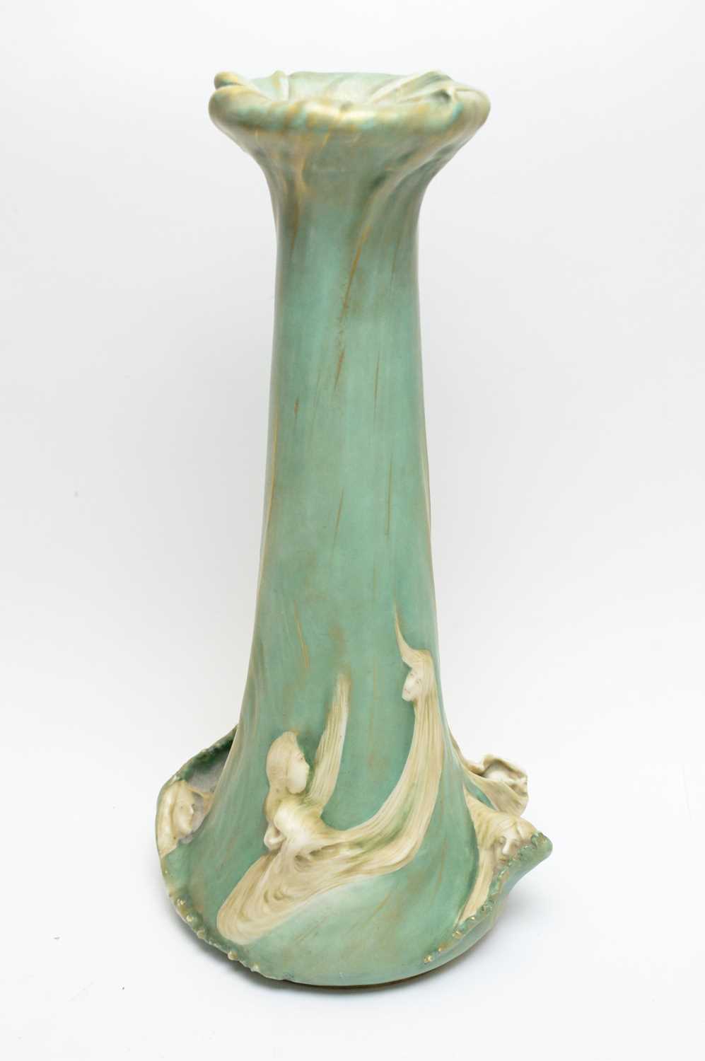 Lot 520 - An Art Nouveau Austrian Amphora vase