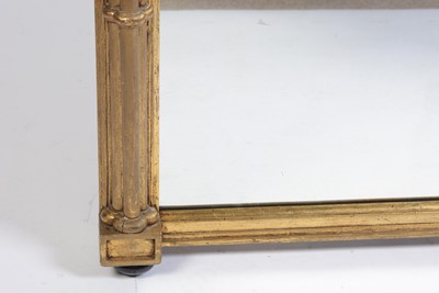 Lot 575 - A Regency gilt overmantle mirror