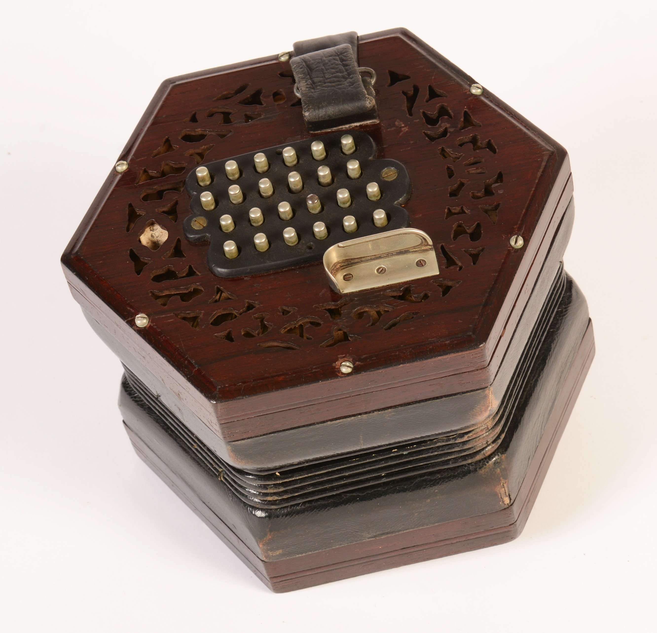 Lot 272 - Lachenal 48 Key English System Concertina