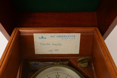 Lot 1355 - A modern marine chronometer by Thomas Mercer