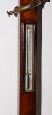 Lot 1200 - Ship's barometer by Hughes of London