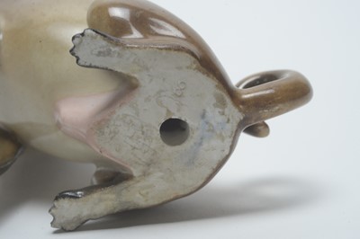 Lot 529 - Meissen Pug