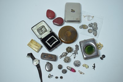 Lot 190 - Costume jewellery, small silver, and collectors' items
