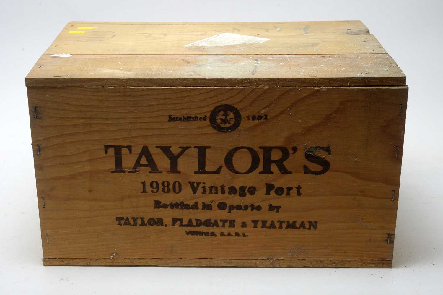 Lot 27 - Taylors Vintage Port 1980