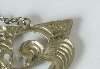 Lot 75 - Murrle Bennett silver and enamel pendant