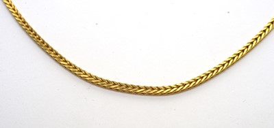 Lot 78 - 9ct yellow gold chain necklace