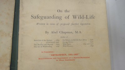 Lot 424 - Archival collection relating to Abel Chapman