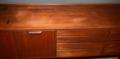 Lot 51 - A mid Century teak sideboard in the 'Long Tom' style.