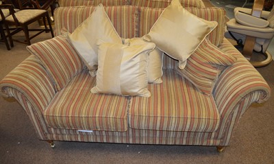 Lot 126 - A pair of 20th Century Parker knoll two-seater sofas