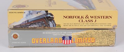 Lot 104 - Two Bachmann HO-gauge steam locomotives with tenders