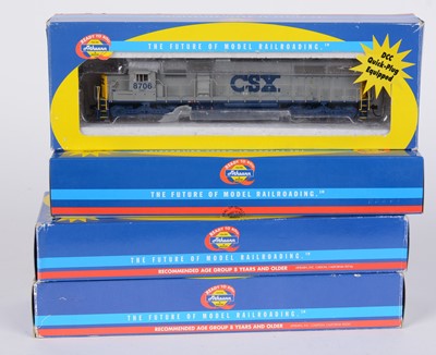 Lot 131 - Four Athearn model diesel electric locomotives