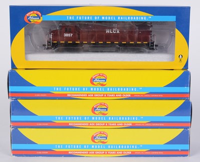 Lot 133 - Four Athearn model diesel electric locomotives