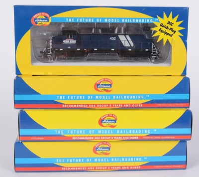 Lot 134 - Four Athearn model diesel electric locomotives