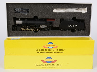 Lot 139 - Three Genesis by Athearn HO-gauge model steam locomotives and tenders