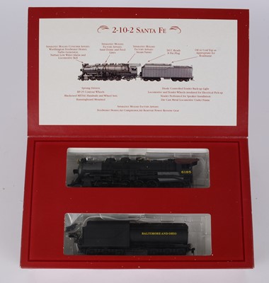 Lot 146 - Two IHC Premier Gold series HO-gauge steam locomotive with tenders
