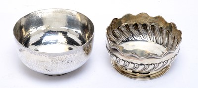 Lot 152 - Two Victorian silver sugar bowls