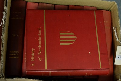 Lot 611 - A History of Northumberland, 15 vols.