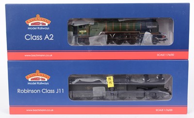 Lot 306 - Two Bachmann 00-gauge steam locomotives and tenders
