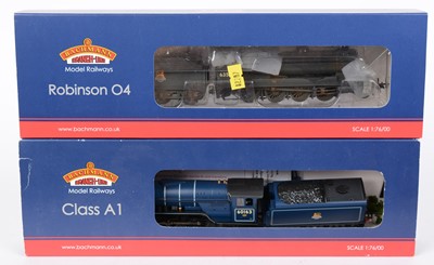 Lot 321 - Two Bachmann 00-gauge steam locomotives and tenders