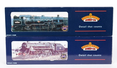 Lot 330 - A Bachmann 00-gauge standard class 4MT tank locomotive, and another tender