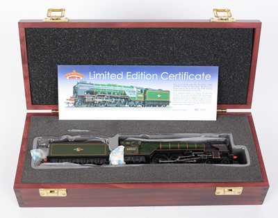 Lot 334 - Bachmann 00-gauge 4-6-2 steam locomotive and...