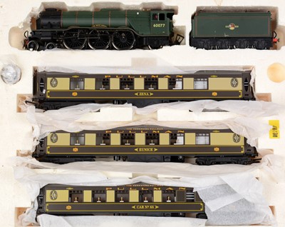 Lot 375 - A Hornby 00-gauge train set and other model railway