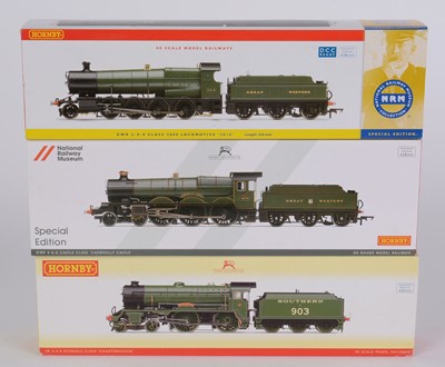 Lot 385 - Three Hornby 00-gauge locomotives and tenders