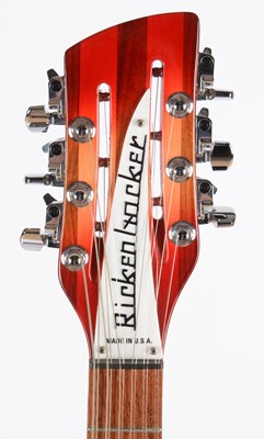 Lot 337 - Rickenbacker 330-12 twelve string semi-acoustic guitar.