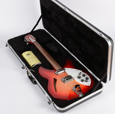 Lot 869 - Rickenbacker 330-12 twelve string semi-acoustic guitar.