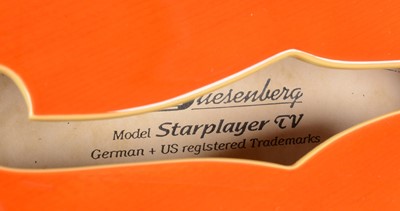 Lot 338 - Duesenberg Starplayer TV semi-acoustic guitar.