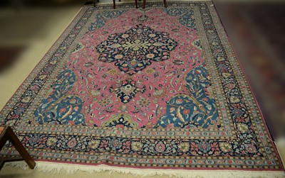 Lot 96 - An Isfahan carpet.