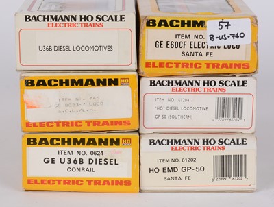 Lot 91 - Bachmann HO gauge model locomotives