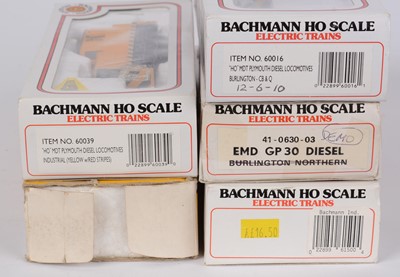 Lot 92 - Bachmann eight shows gauge model locomotives