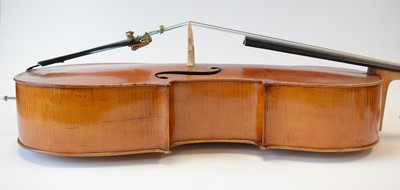Lot 281 - Cello and Bow cased