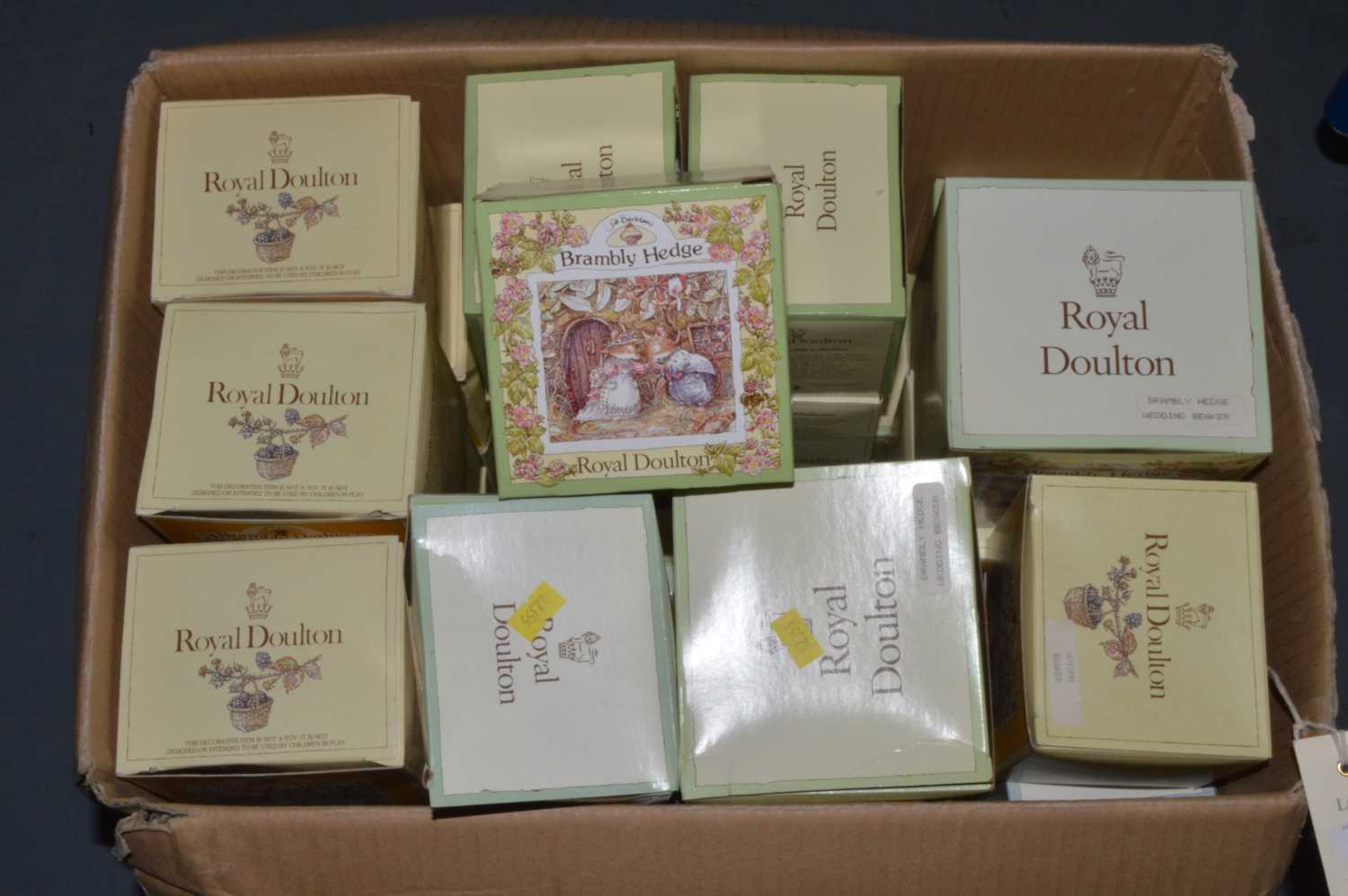 Lot 485 - A selection of boxed Royal Doulton 'Brambly Hedge' ceramics