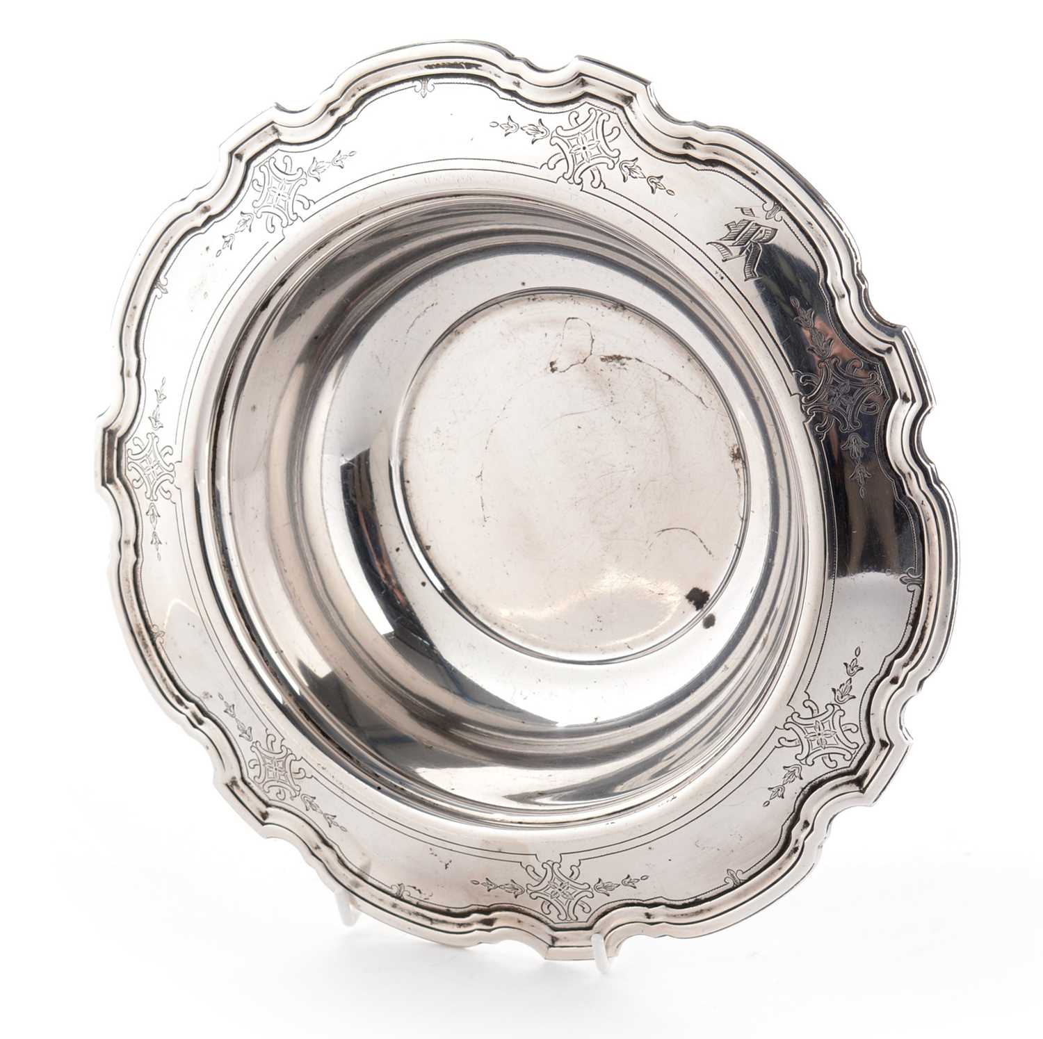 Lot 211 - A sterling silver bowl by Tiffany