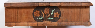 Lot 576 - 19th Century Dutch marquetry and oyster veneered lace box