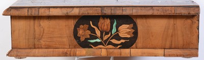 Lot 576 - 19th Century Dutch marquetry and oyster veneered lace box