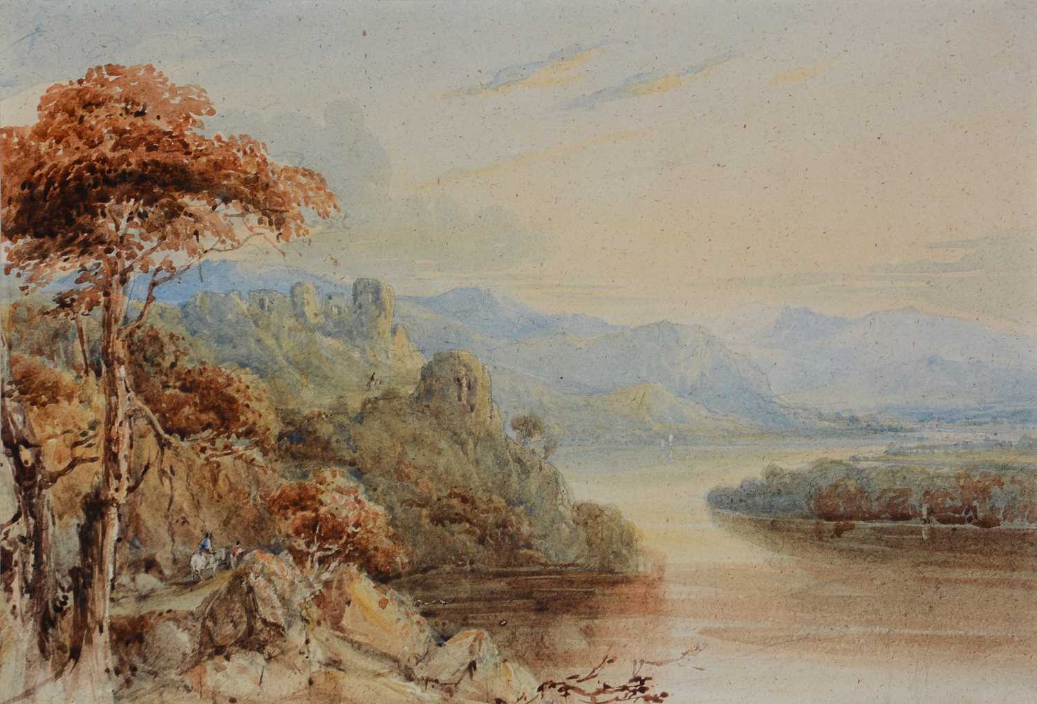 Lot 266 - Attributed to Francis Oliver Finch - watercolour.