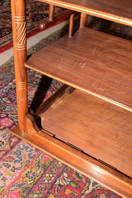 Lot 615 - Late 19th Century cherry wood secessionist occasional table