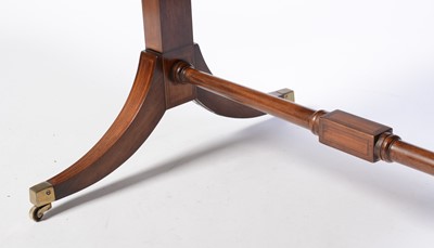 Lot 523 - A Regency style rosewood and banded sofa table from the Siesta range