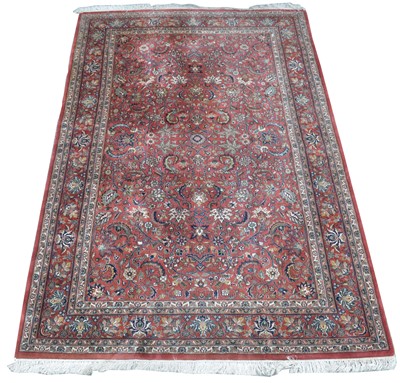 Lot 398 - A Tabriz carpet