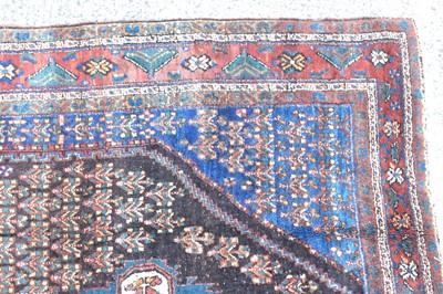 Lot 407 - A Malayer rug