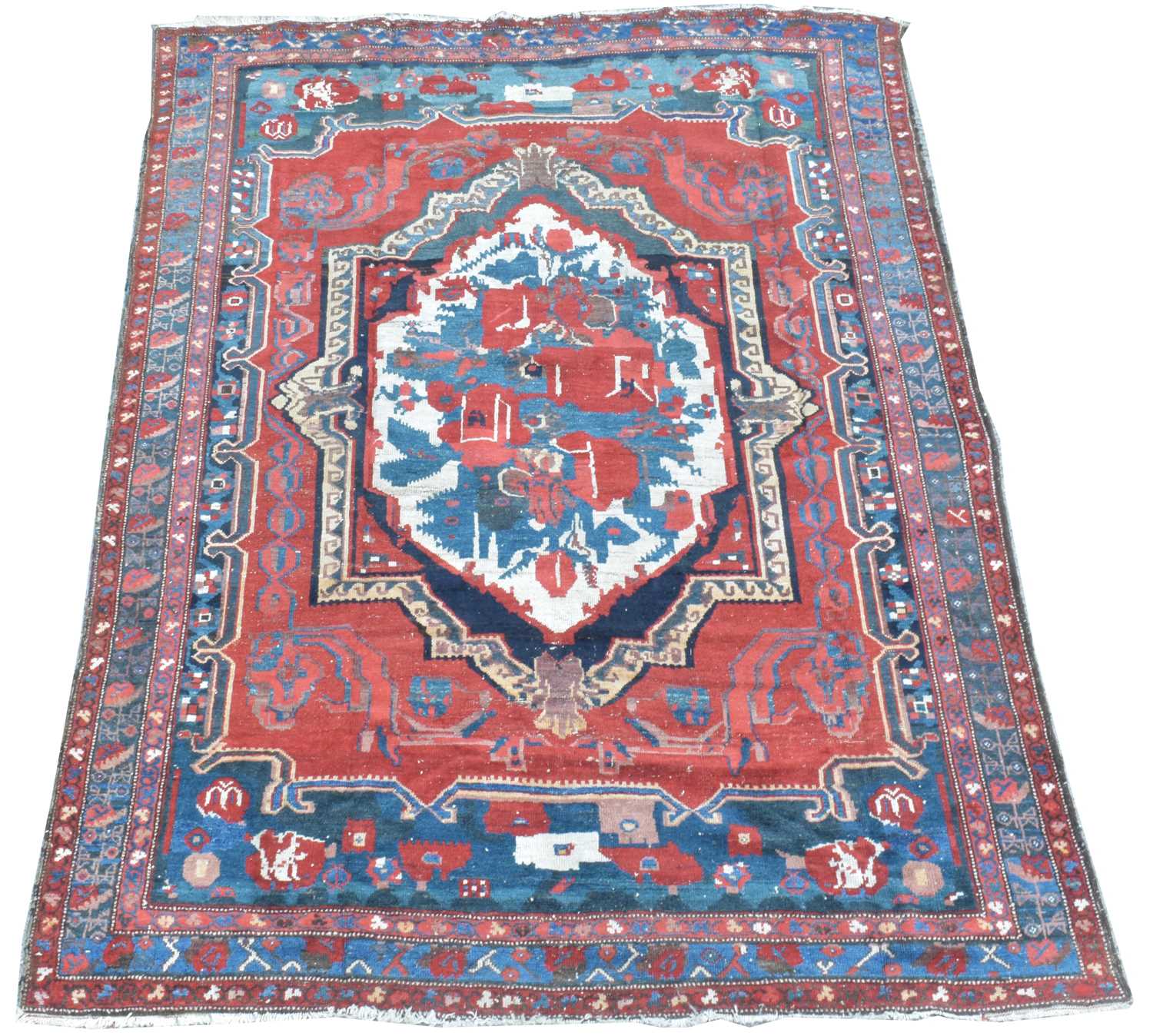 Lot 408 - A Malayer rug