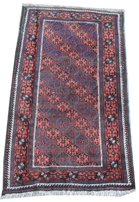 Lot 419 - A fine Baluch rug